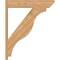 Ekena Millwork Funston Slat Smooth Outlooker, Western Red Cedar, 7 1/2"W x 38"D x 46"H OUT08X38X46FST06SWR - alternate 4